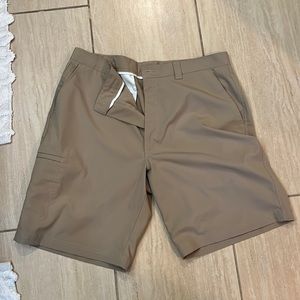 Mens PGA Tour Khaki Shorts